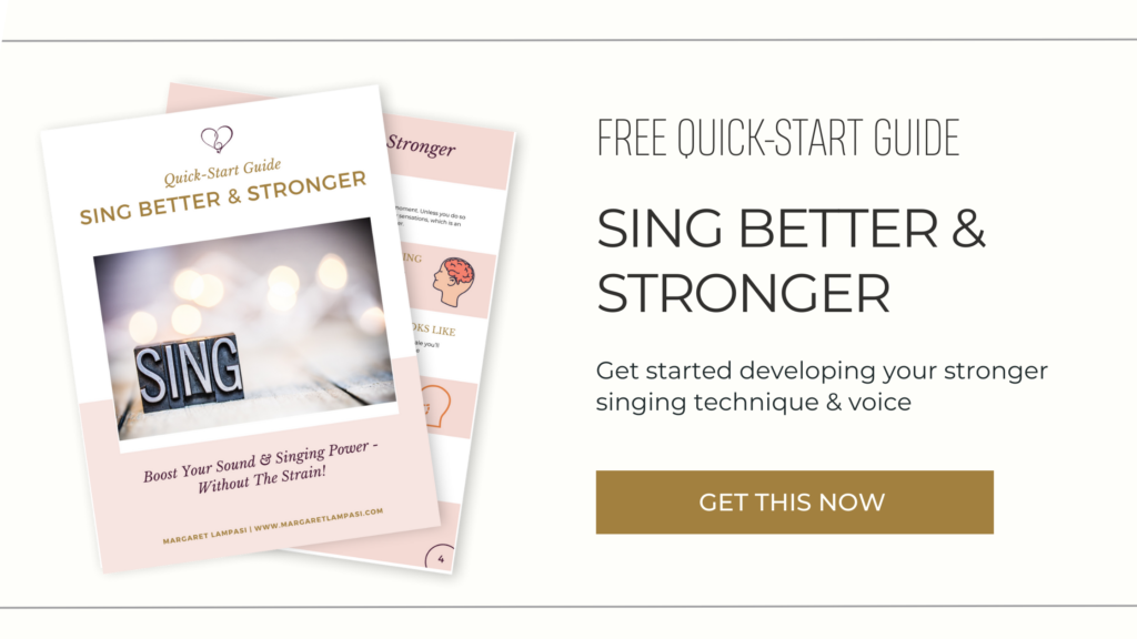 sing better and stronger quick start guide